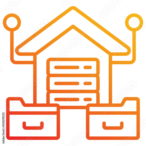 Data Warehouse Icon