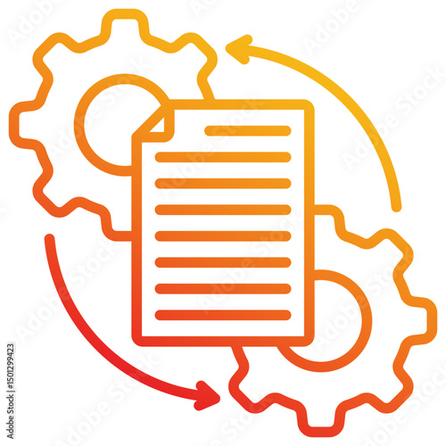 Data Processing Icon
