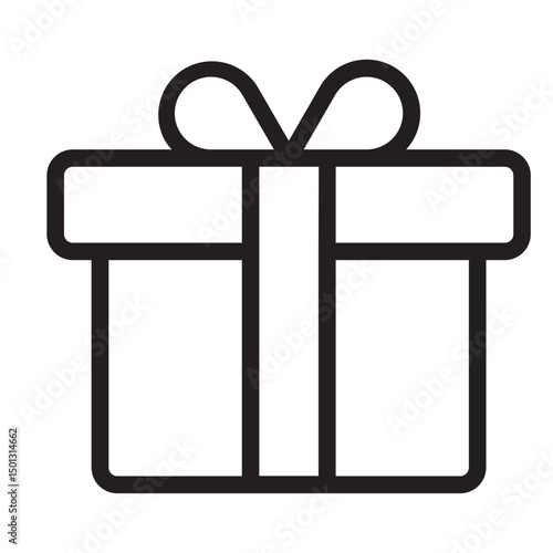 Gift box symbolizing giving during Eid