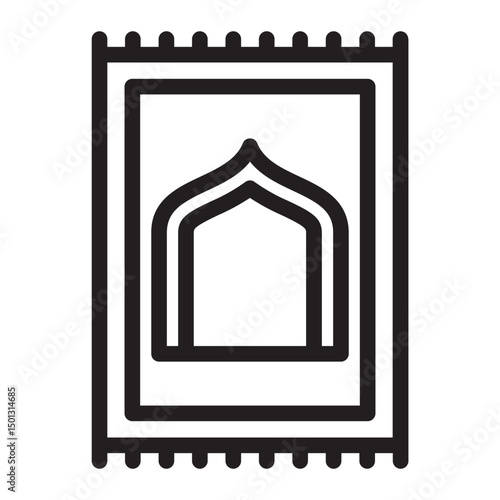 Prayer rug icon