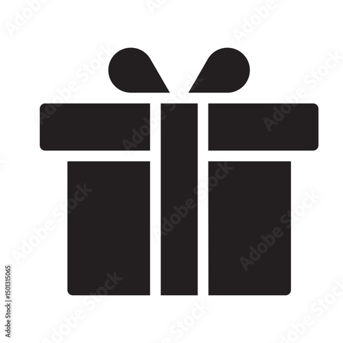 Gift box symbolizing giving during Eid