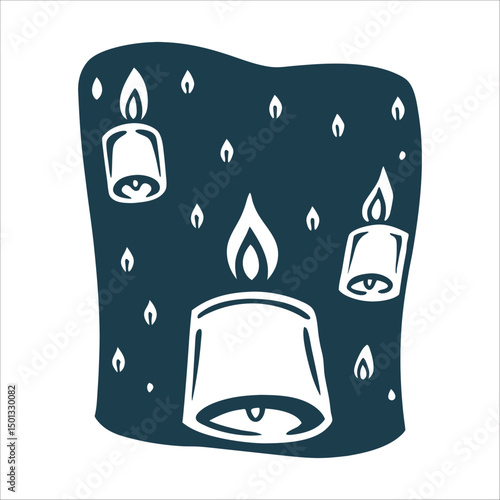 Yi Peng Lantern Festival: Warm Sky Lantern