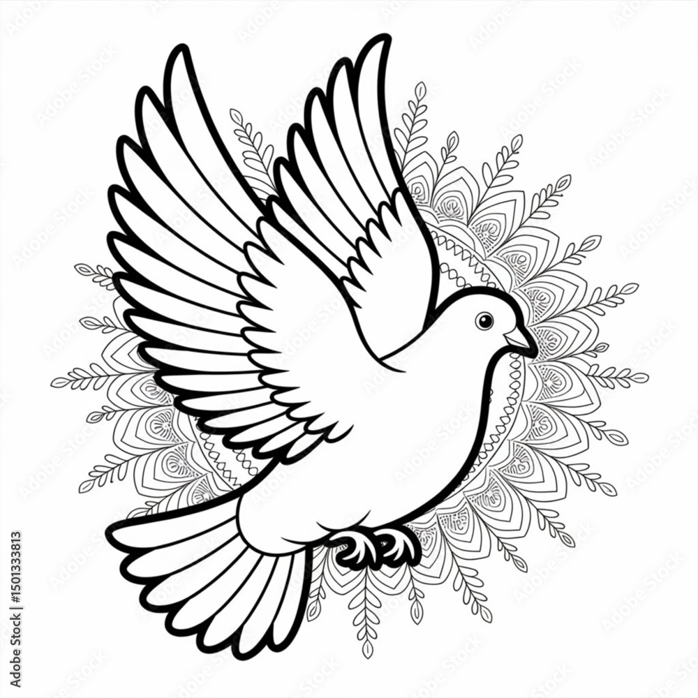 Obraz premium Dove is nice