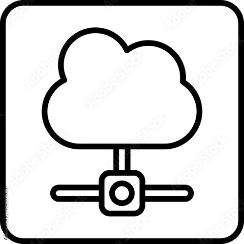 Cloud Computing Icon