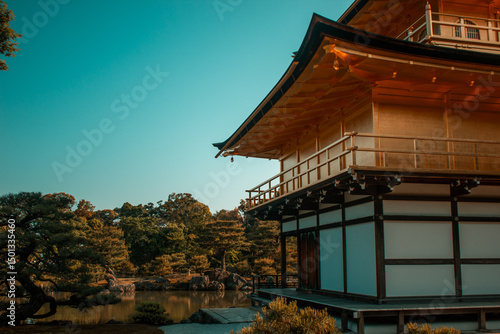 Wallpaper Mural Amazing golden palace in Kyoto, Japan Torontodigital.ca