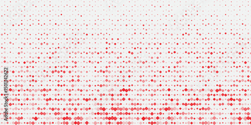 Triangles Halftone Pattern Vector Abstract Geometric Technology Background. Triangular Half Tone Texture. Minimal Style Dynamic Tech Wallpaper
