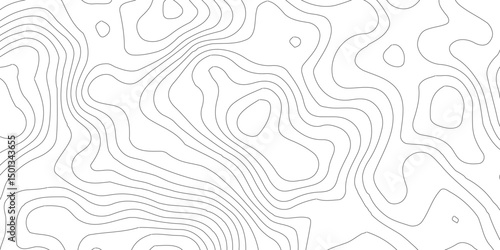 Topographic map background geographic line map,Topography map art curve drawing. vector illustration.Topography and geography map grid abstract backdrop,