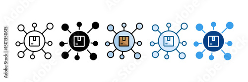 Viral Product Icon Set Multiple Style Collection