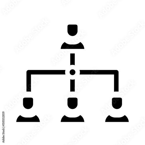 cabin glyph icon