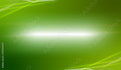 Green Abstract Vector Background