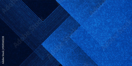 modern blue abstract background with elegant bright diagonal lines