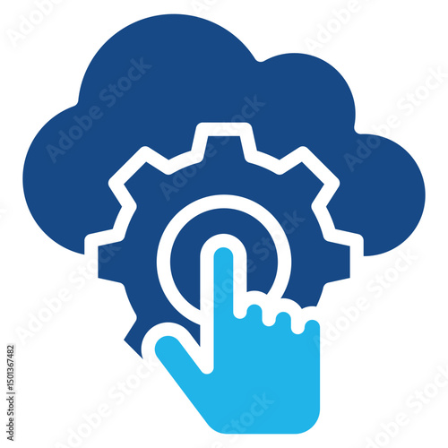 Saas Platform Icon Element For Design
