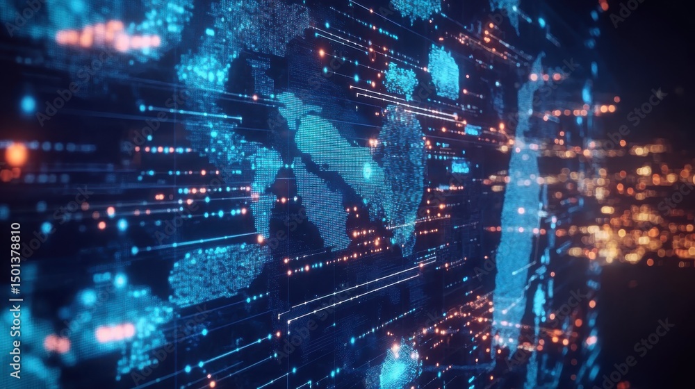 Tech-driven global visualization centered on Asia and Middle East Tech-driven global visualization centered on Asia and Middle East