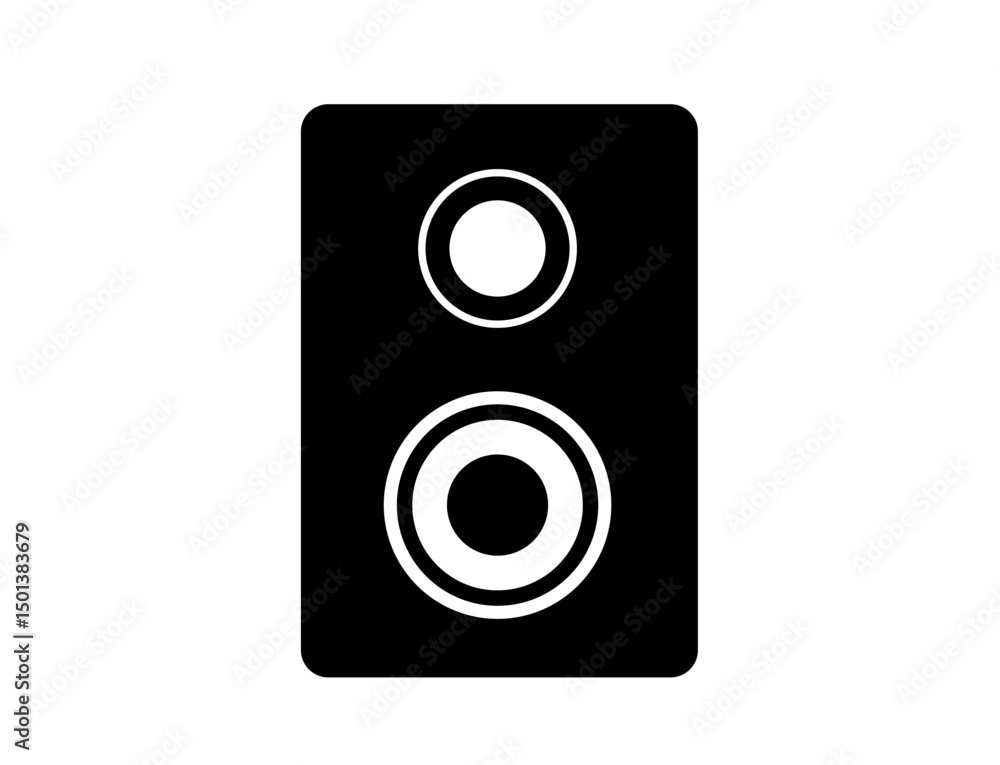 Music Icon 08 : Speaker Music Icon 08 : Speaker