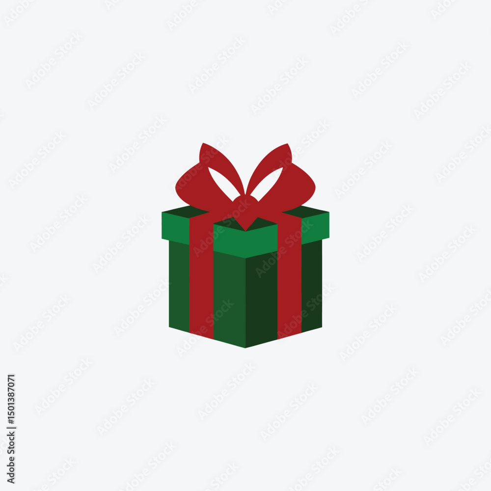 Fototapeta premium Gift Box Graphic Vector Art Silhouette Design