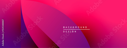 Abstract gradient background. Pink, purple hues blend smoothly. Minimalist design with text overlay. Modern aesthetic, vibrant colors.