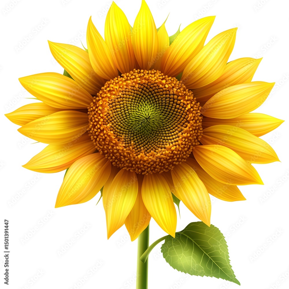 Bright Yellow Sunflower Blooming with Vibrant Petals Showcasing Nature's Beauty Bright Yellow Sunflower Blooming with Vibrant Petals Showcasing Nature's Beauty