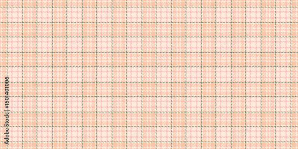 Soft peach and cream plaid pattern. Perfect for textile design, website backgrounds, or crafting projects. This delicate, repeating texture evokes feelings of warmth and comfort. Soft peach and cream plaid pattern. Perfect for textile design, website backgrounds, or crafting projects. This delicate, repeating texture evokes feelings of warmth and comfort.