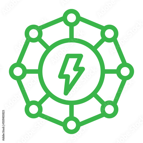 smart grid icon