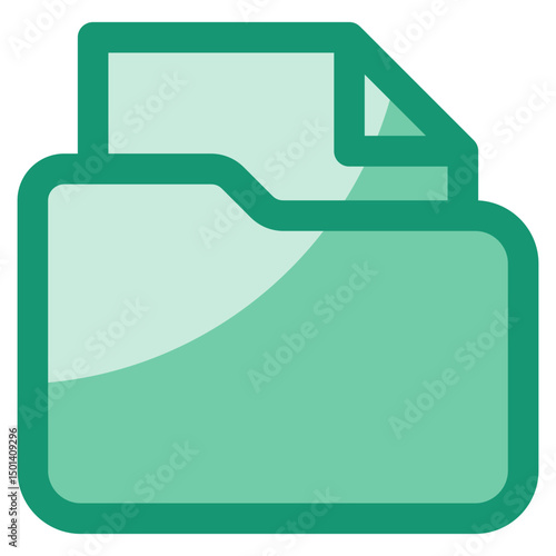File Folder Icon Element For Design
