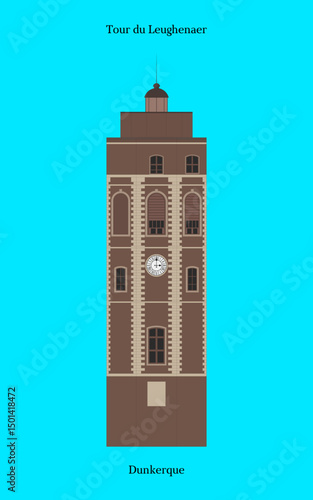 Tour du Leughenaer, Dunkerque