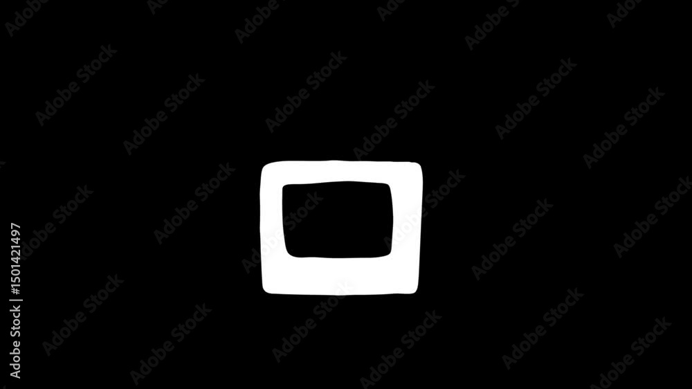 Closing and opening lock, Lock sign motion animation, dynamic lock icon animation on black screen background.4k Closing and opening lock, Lock sign motion animation, dynamic lock icon animation on black screen background.4k