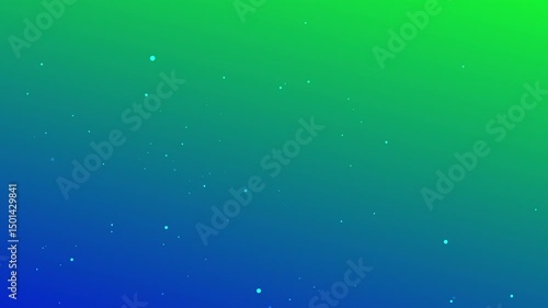 luxury blue green gradient background with scattered light particle dots creating a clean modern tech-inspired abstract texture for digital interfaces and professional presentations