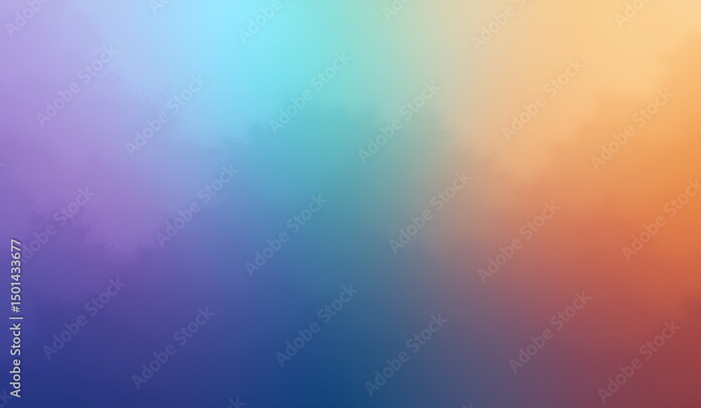 Naklejka premium Abstract Gradient Background with Warm and Cool Color Palette