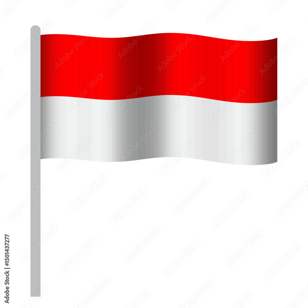 Indonesian Flag Indonesian Flag