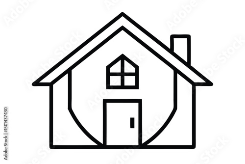 house icon vector illustration