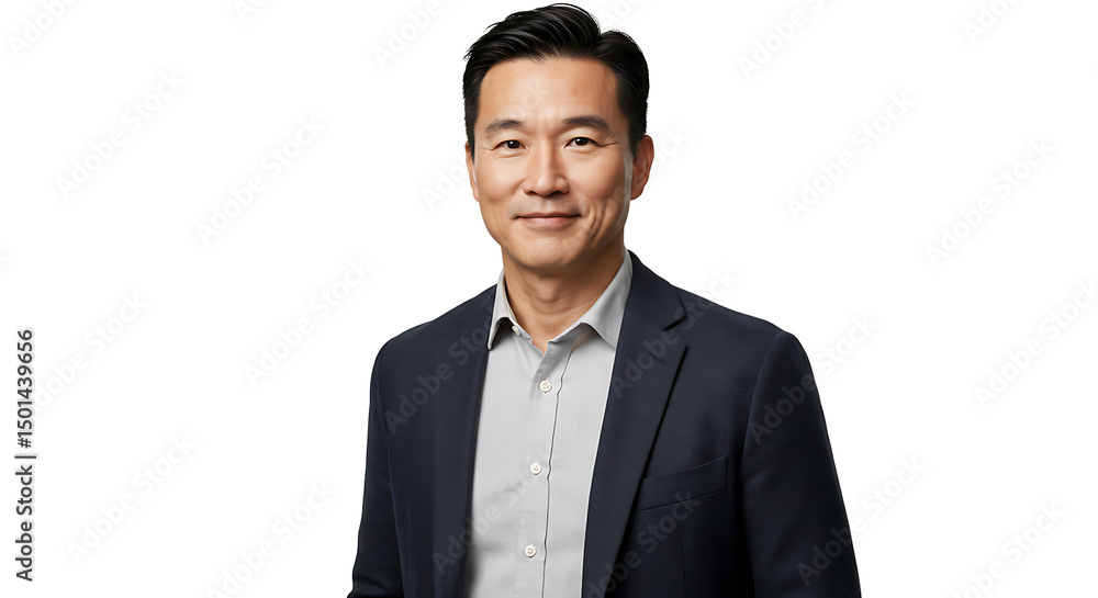professional man in a suit, standing confidently, isolated on a bright white background. professional man in a suit, standing confidently, isolated on a bright white background.