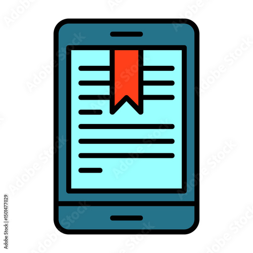 Ebook Colorful Icon