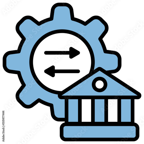 Reform Blue Black Icon