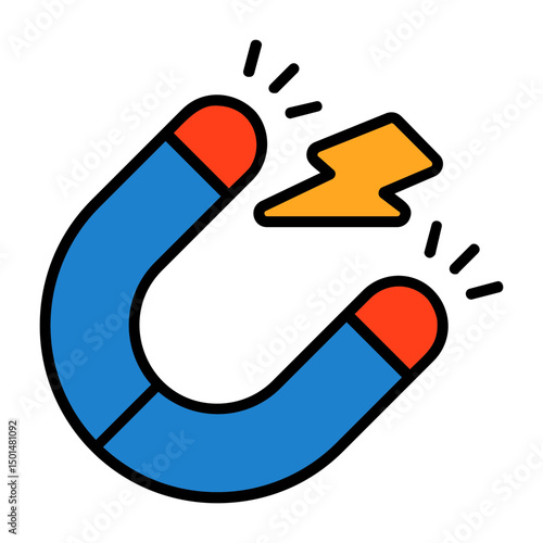 Magnet Colorful Icon