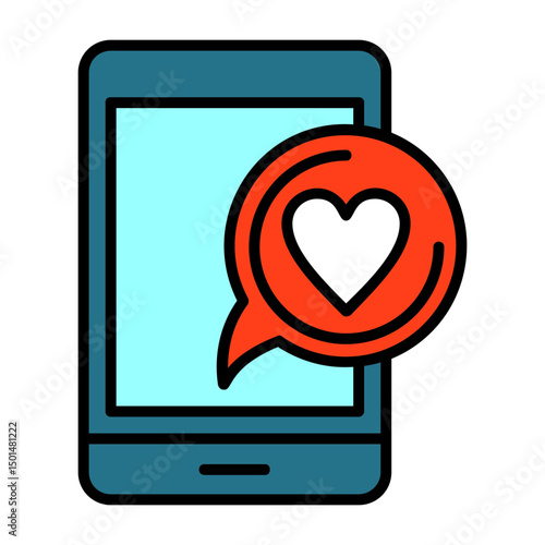Love Colorful Icon