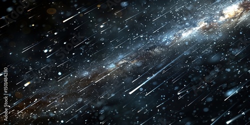 abstract background with stars