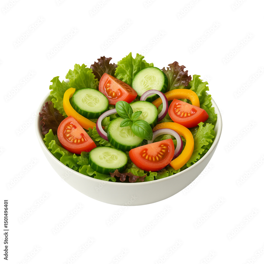 fresh vegetable salad isolated on transparent or white background png fresh vegetable salad isolated on transparent or white background png