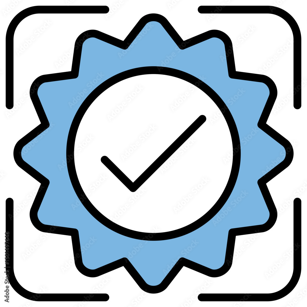 Actual Blue Black Icon Actual Blue Black Icon
