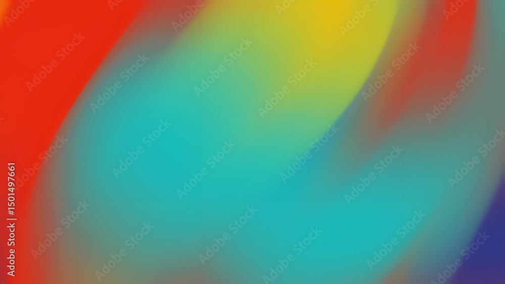 Obraz premium Abstract blended colors in a soft gradient.