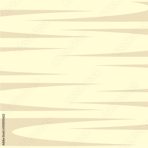 Retro Wavy Cream Lines Background – Minimalist Abstract Pattern