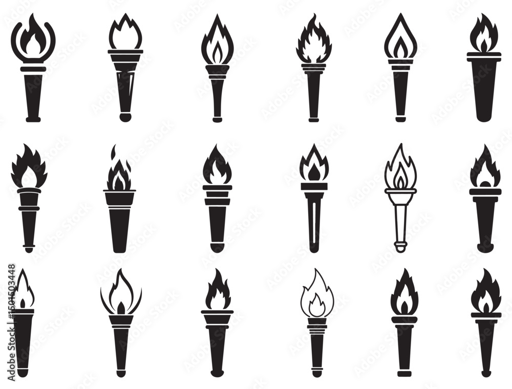 TORCH SILHOUETTE TORCH SILHOUETTE
