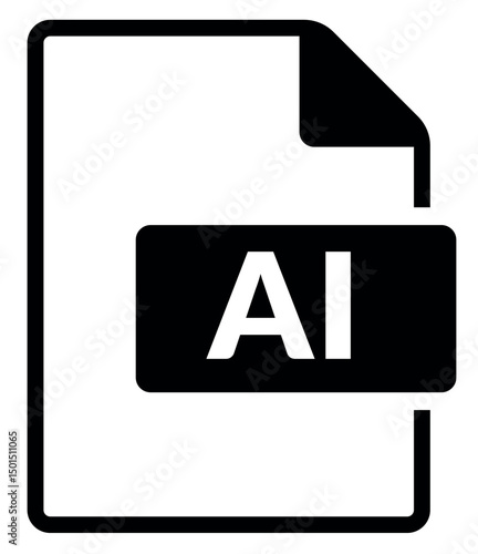 ÍCONE DE ARQUIVO E PASTA AI