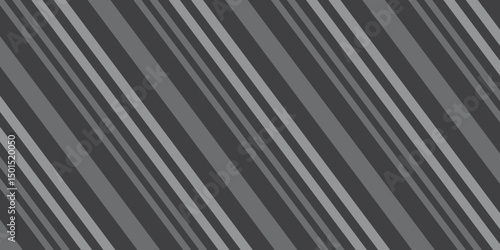Grey diagonal striped seamless pattern background suitable for fashion textiles, graphics.