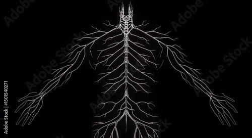 Human Nervous System: A Detailed Anatomical Representation