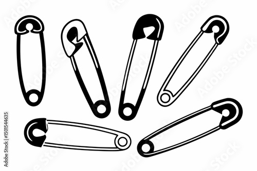 set of pins