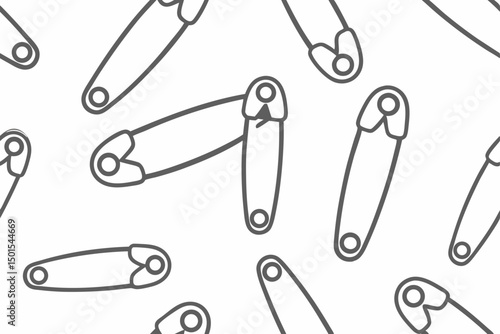 set of safety pins
