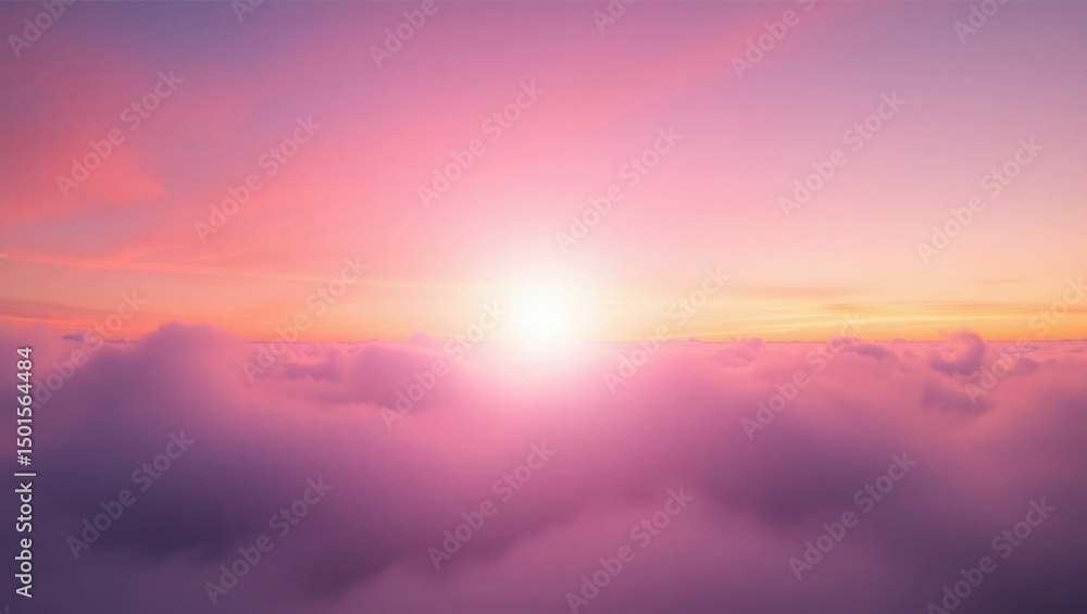 Obraz premium sunrise over the mountains