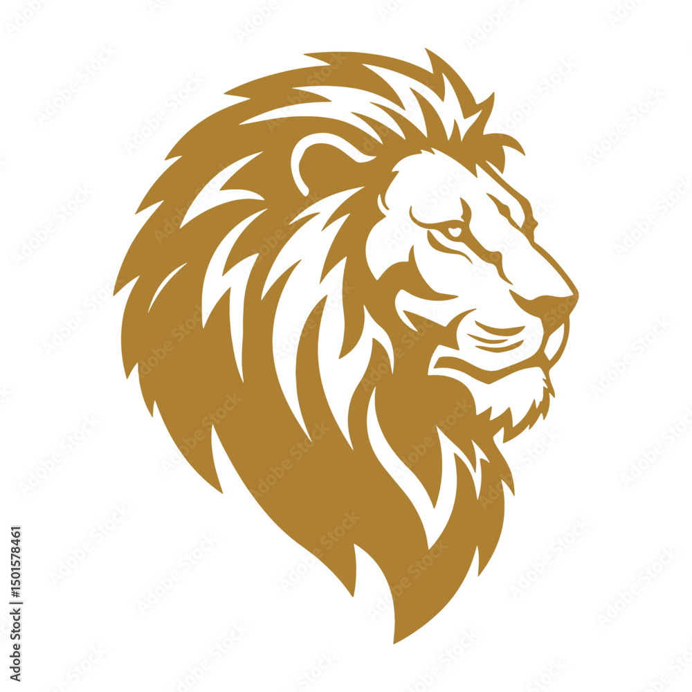 Fototapeta premium lion vector illustration