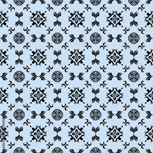 Geometric Ethnic traditional seamless oriental pattern Aztec Tribal Hmong Native American Indian design for texture fabric clothing sarong wrap Carpet Decorative illustration