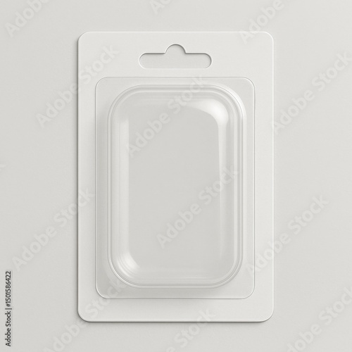 Blister pack front-facing with visible cavity